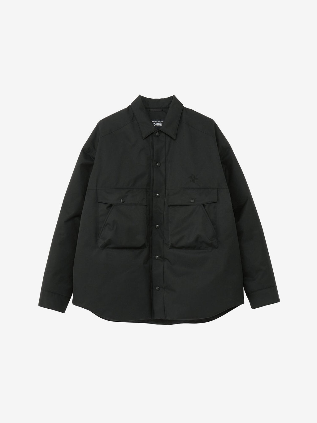 COMME des GARCONS HOMME x Goldwin Windstopper 3-Dimensional Down Shirt (Men's) - Black