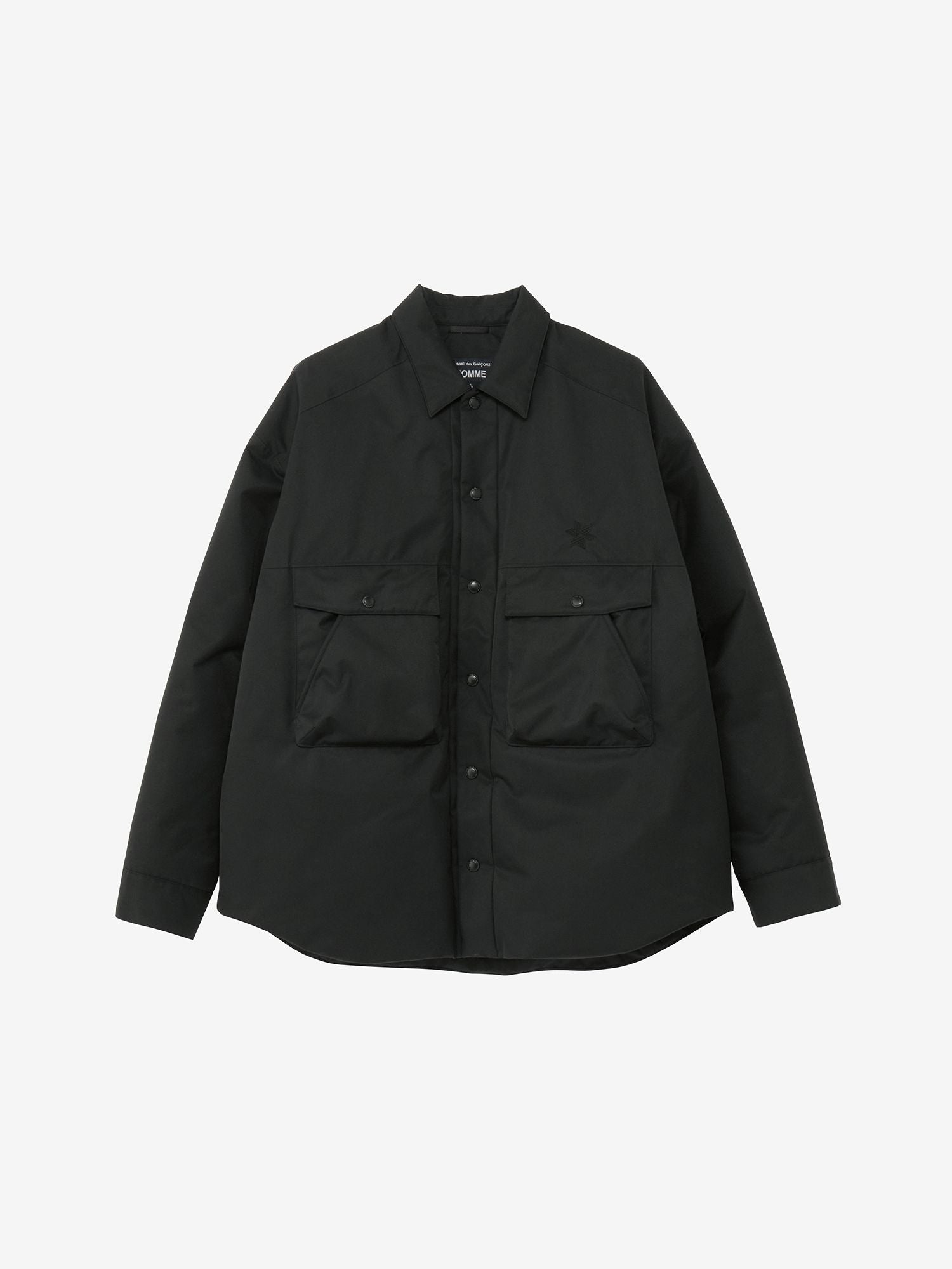 COMME des GARCONS HOMME x Goldwin Windstopper 3-Dimensional Down Shirt (Men's) - Black