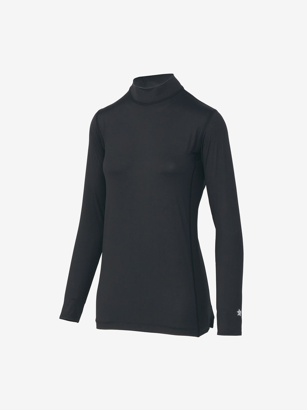 Cooling Mock Neck Long Sleeve (C3fit / Women's) - Black