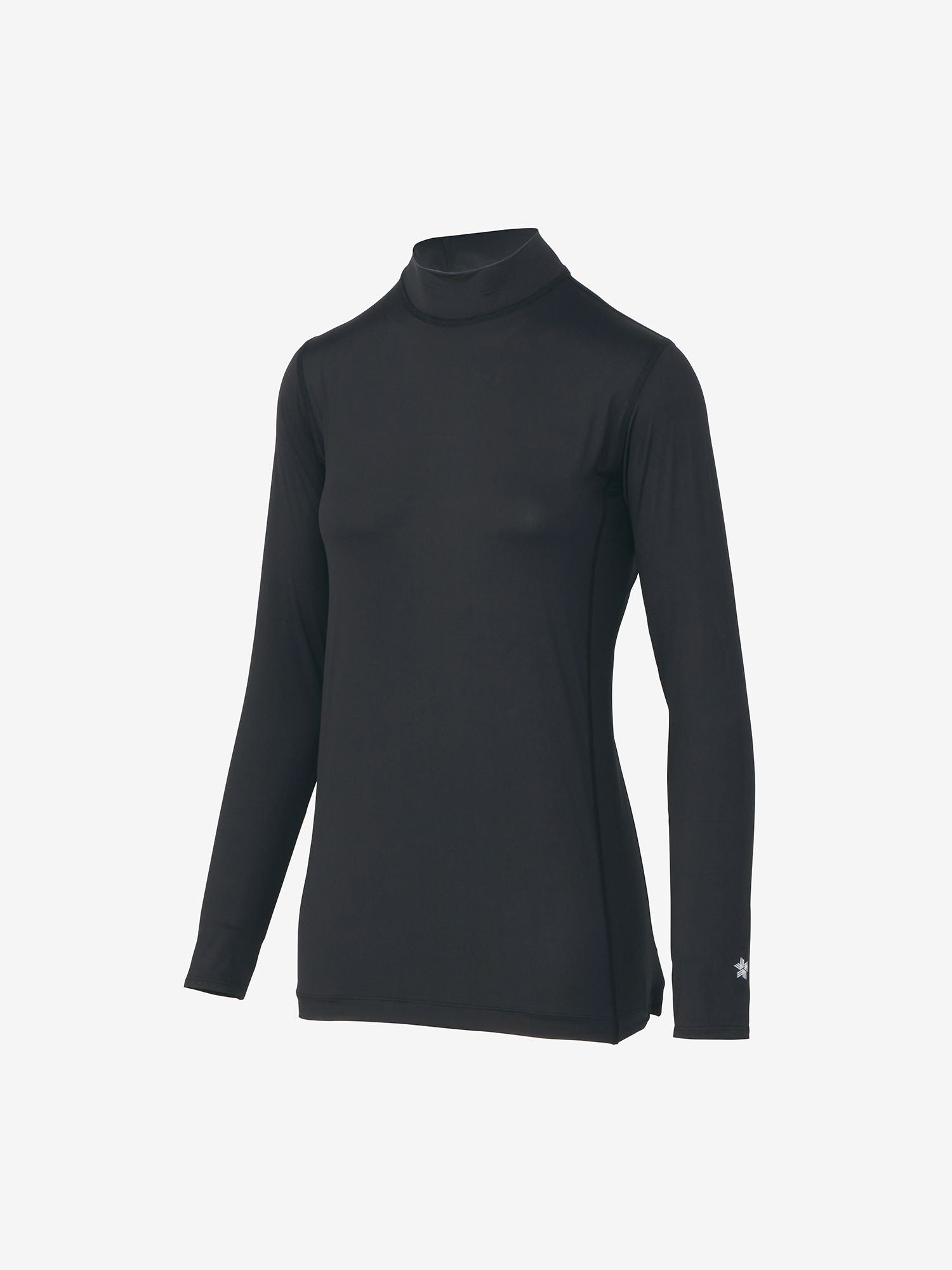 Cooling Mock Neck Long Sleeve (C3fit / Women's) - Black