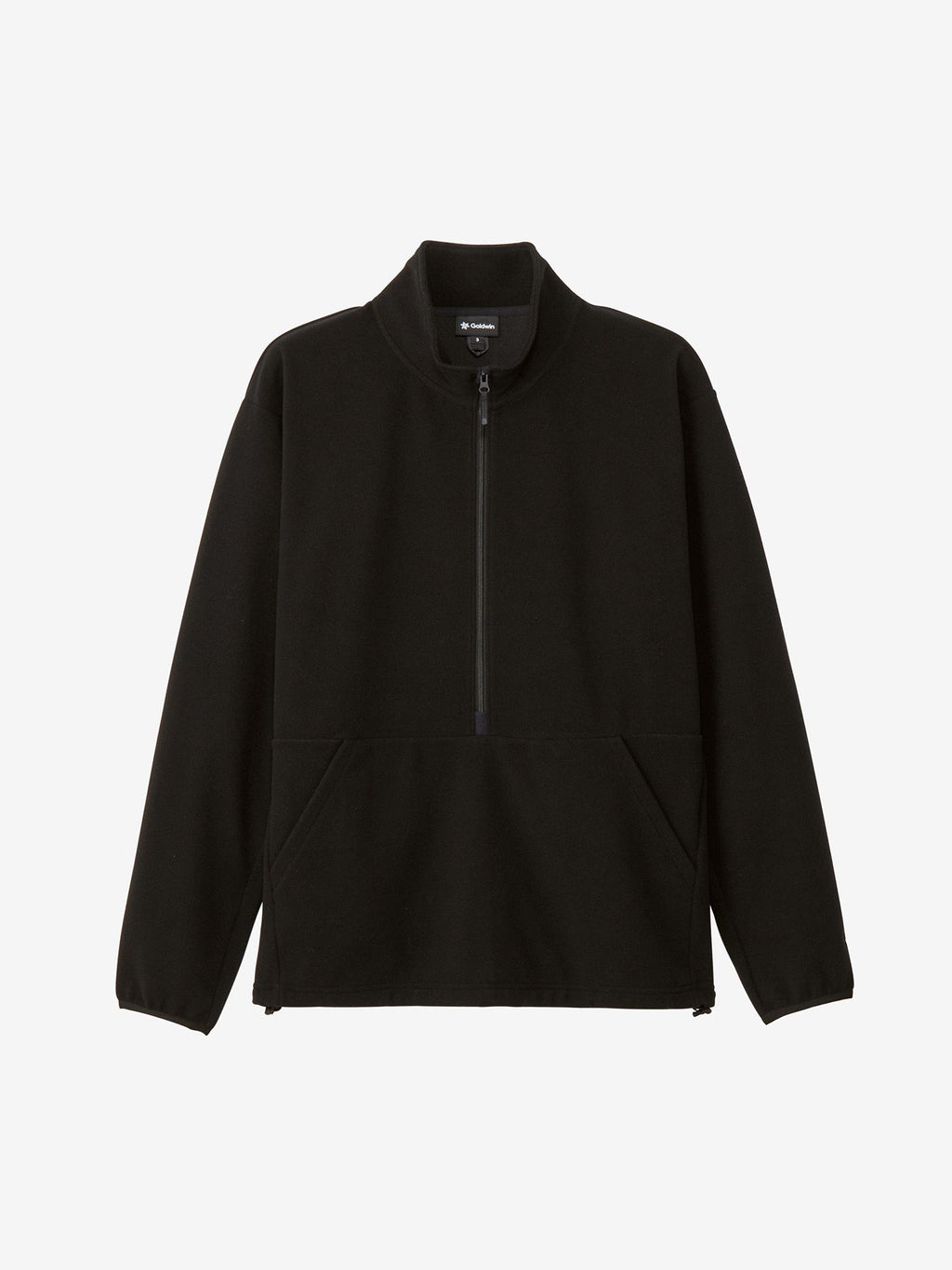 Polartec Power Stretch Half Zip Pullover (Unisex) - Black