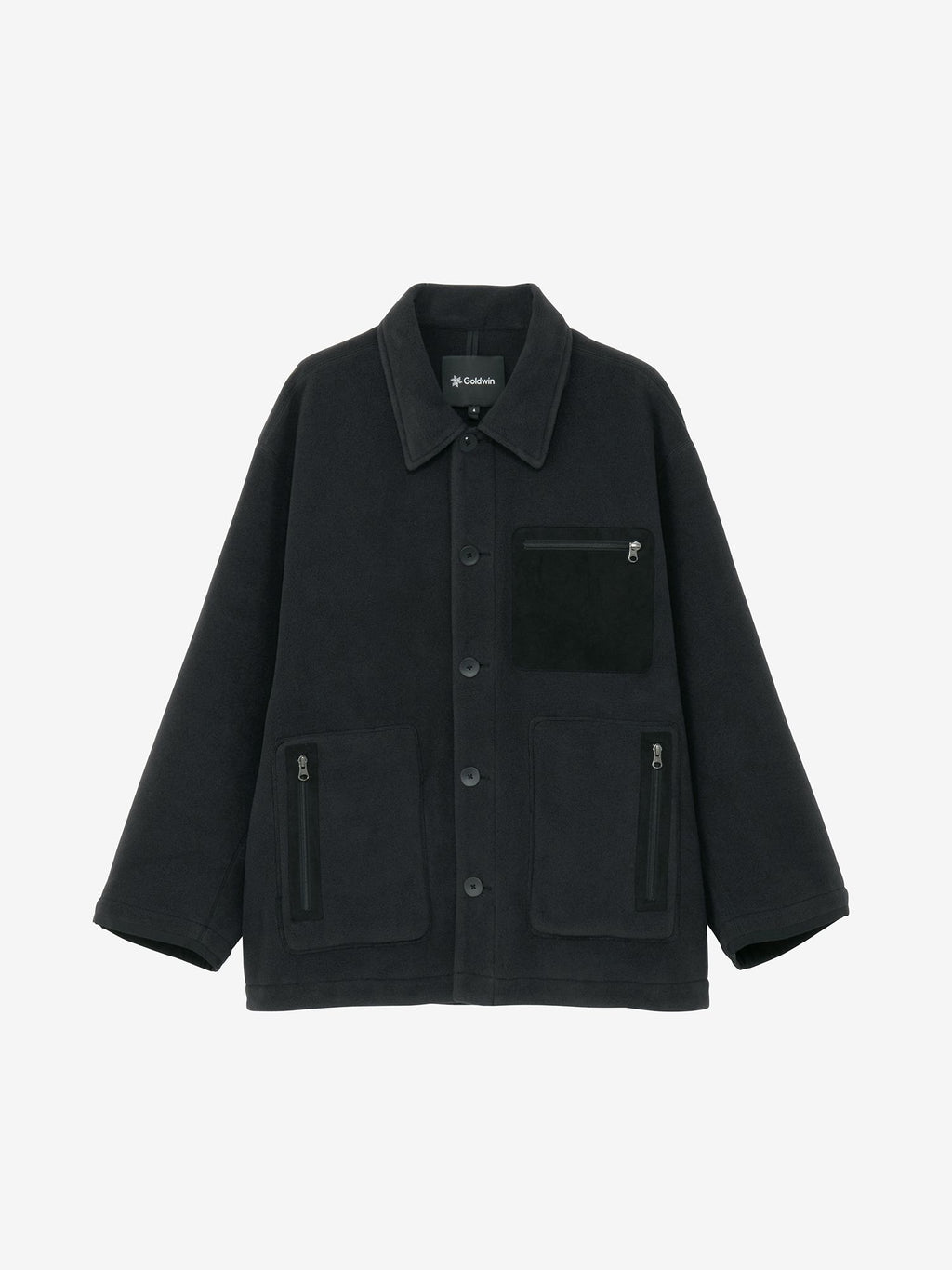 Polartec Fleece Cradonia Jacket (Unisex) - Black