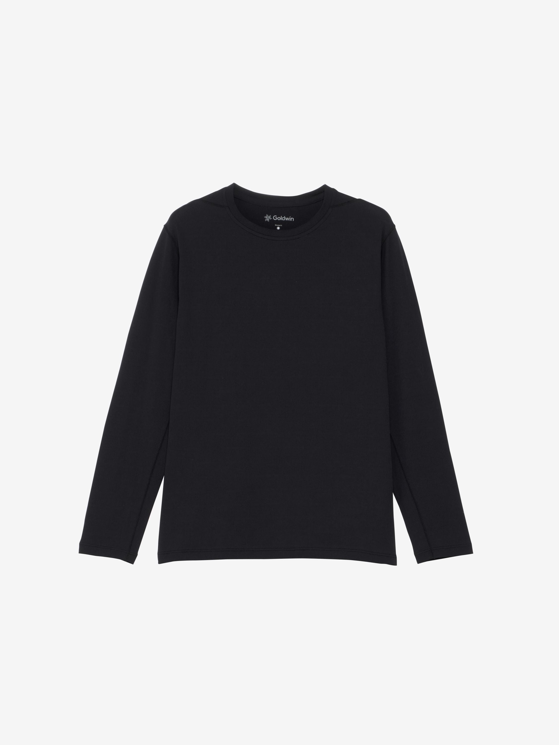 Waffle Dry Long Sleeve T-shirt (Women's) - Black