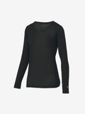 Cooling Round Neck Long Sleeve (C3fit / Women's) - Black