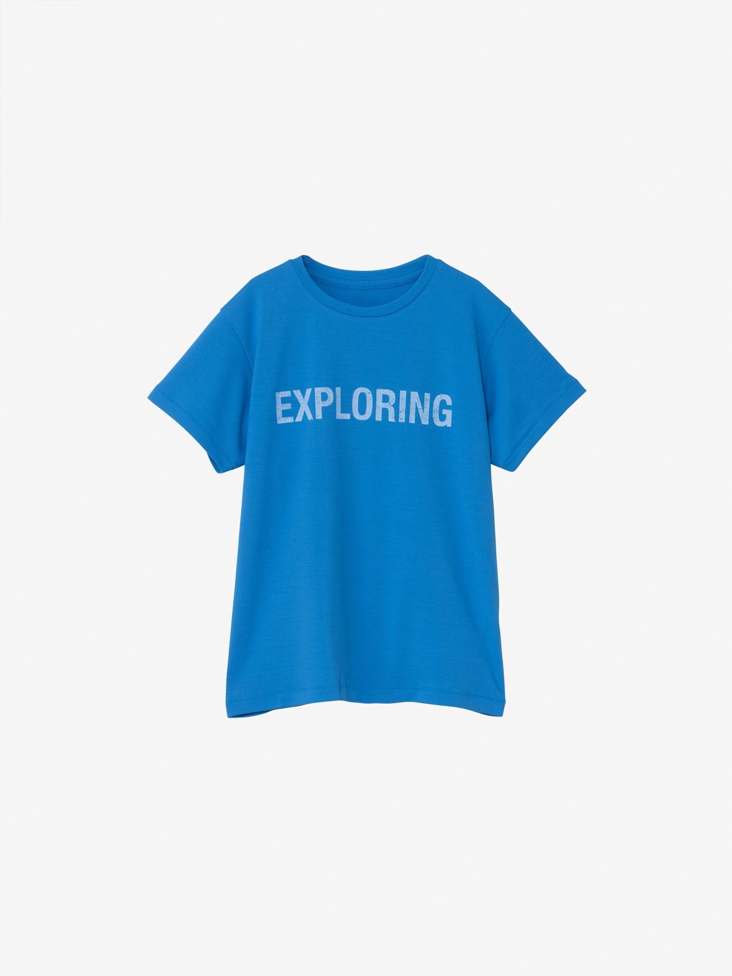 Short Sleeve Flash Dry Sleeved Crew (Kids) - Clear Lake Blue