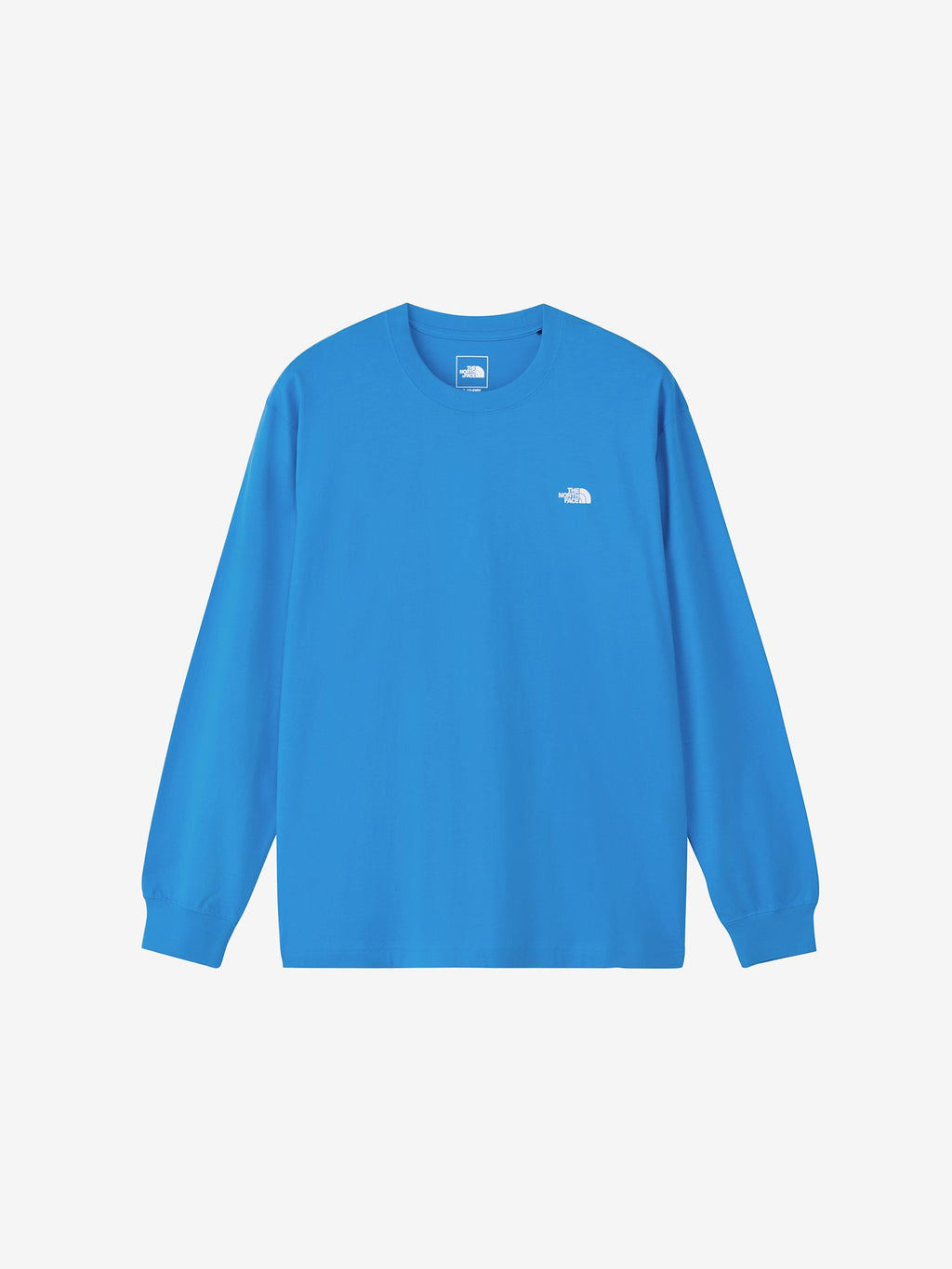 Long Sleeve Flash Dry Nuptse Cotton Tee (Men's) - Clear Lake Blue
