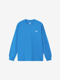 Long Sleeve Flash Dry Nuptse Cotton Tee (Men's) - Clear Lake Blue