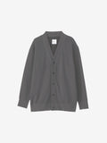 Tove/Sweat Cardigan (Unisex) - Charcoal