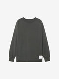 Drowsy/Hole Garment Long Sleeve Crew (Unisex) - Charcoal