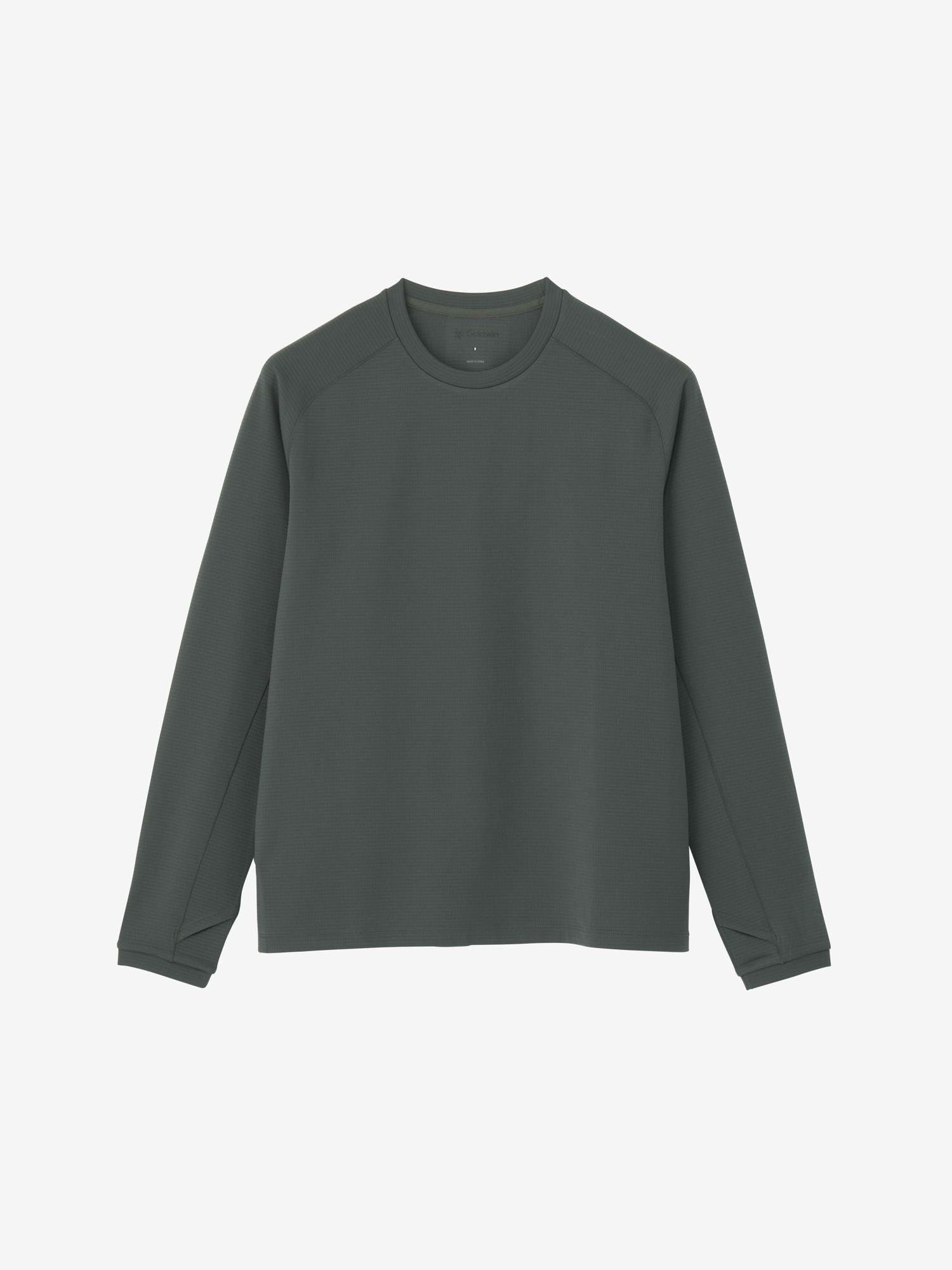 Dual Layered Long Sleeve T-shirt (Unisex) - Cloud Gray