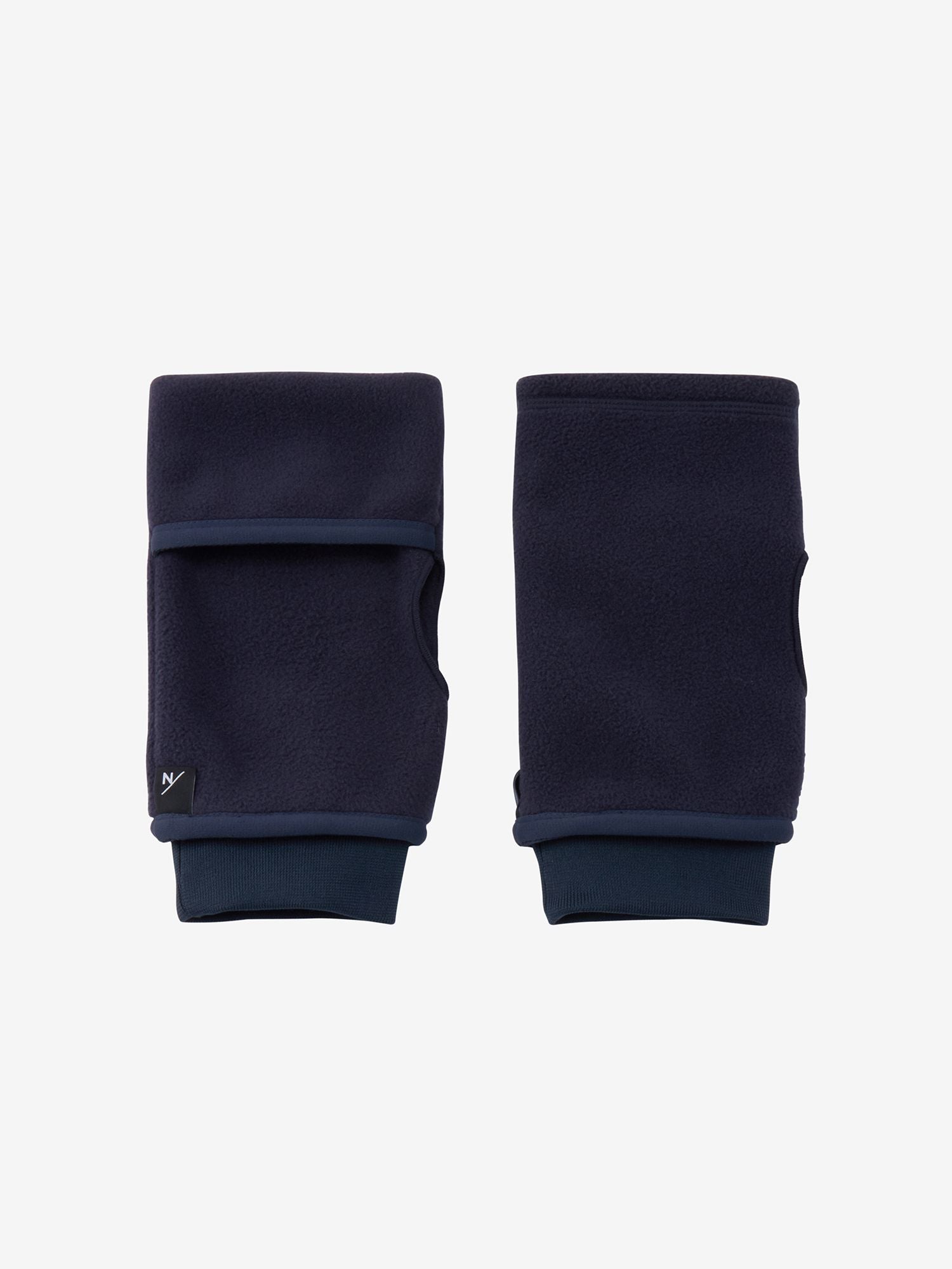 Litia / Fingerless Gloves (Unisex) - Dark Navy