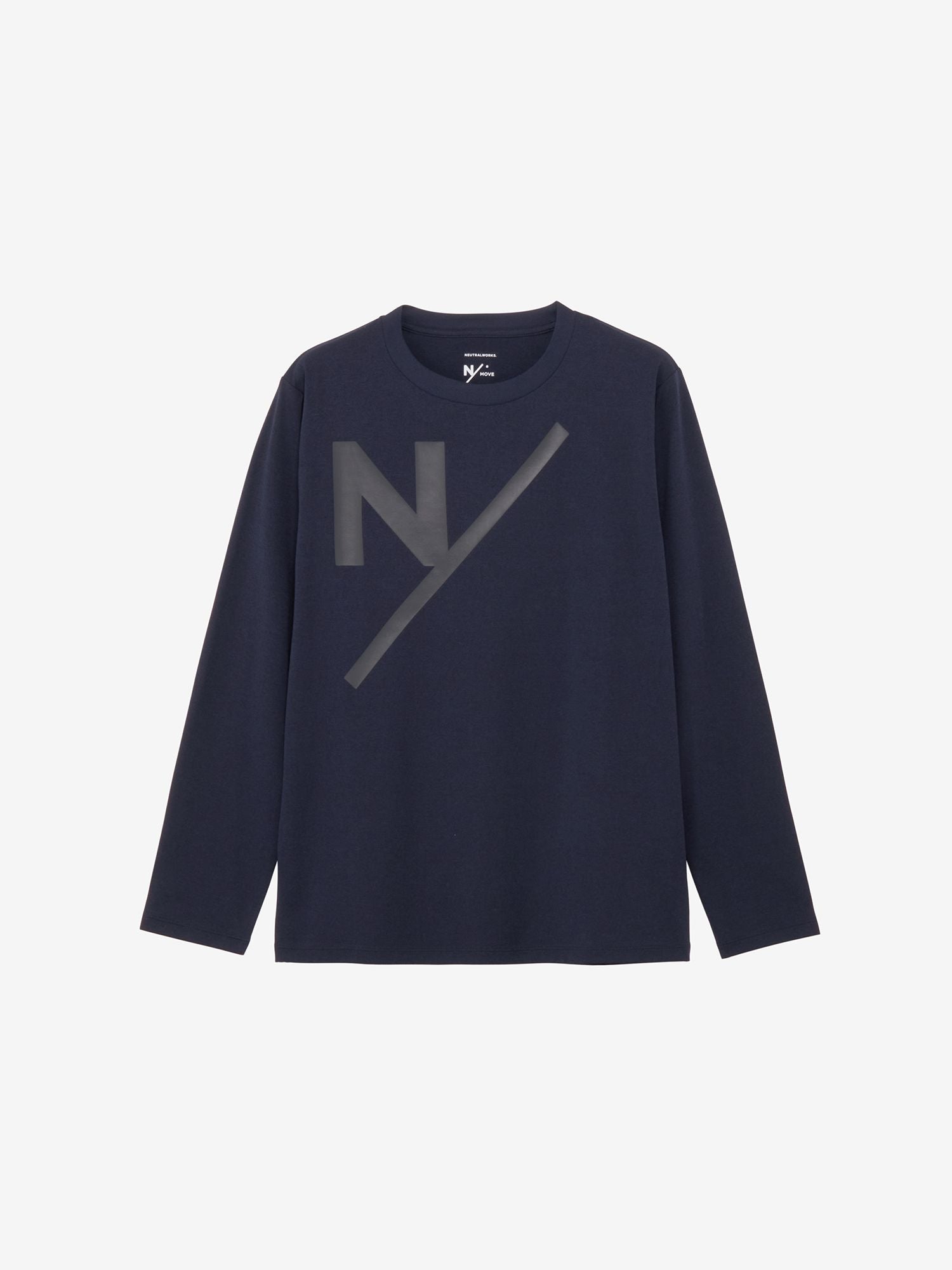 Hae Long Sleeve Crew (Unisex) - Dark Navy