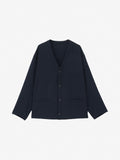 Newsboy/Cardigan Jacket (Unisex) - Black