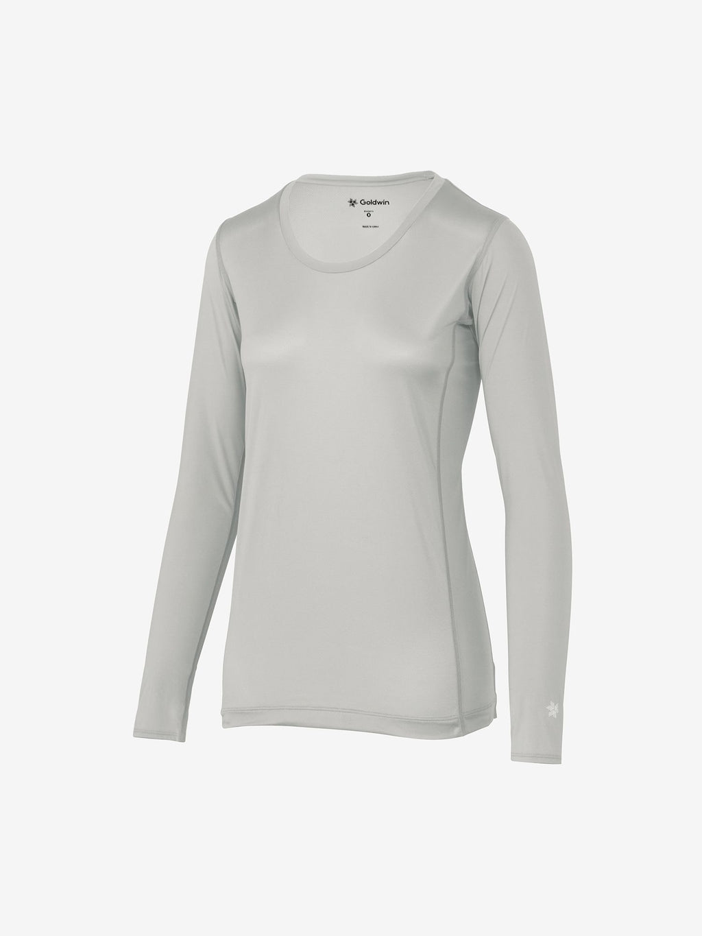 Cooling Round Neck Long Sleeve (C3fit / Women's) - White