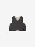 Quilting Vest (Baby) - Graphite Gray