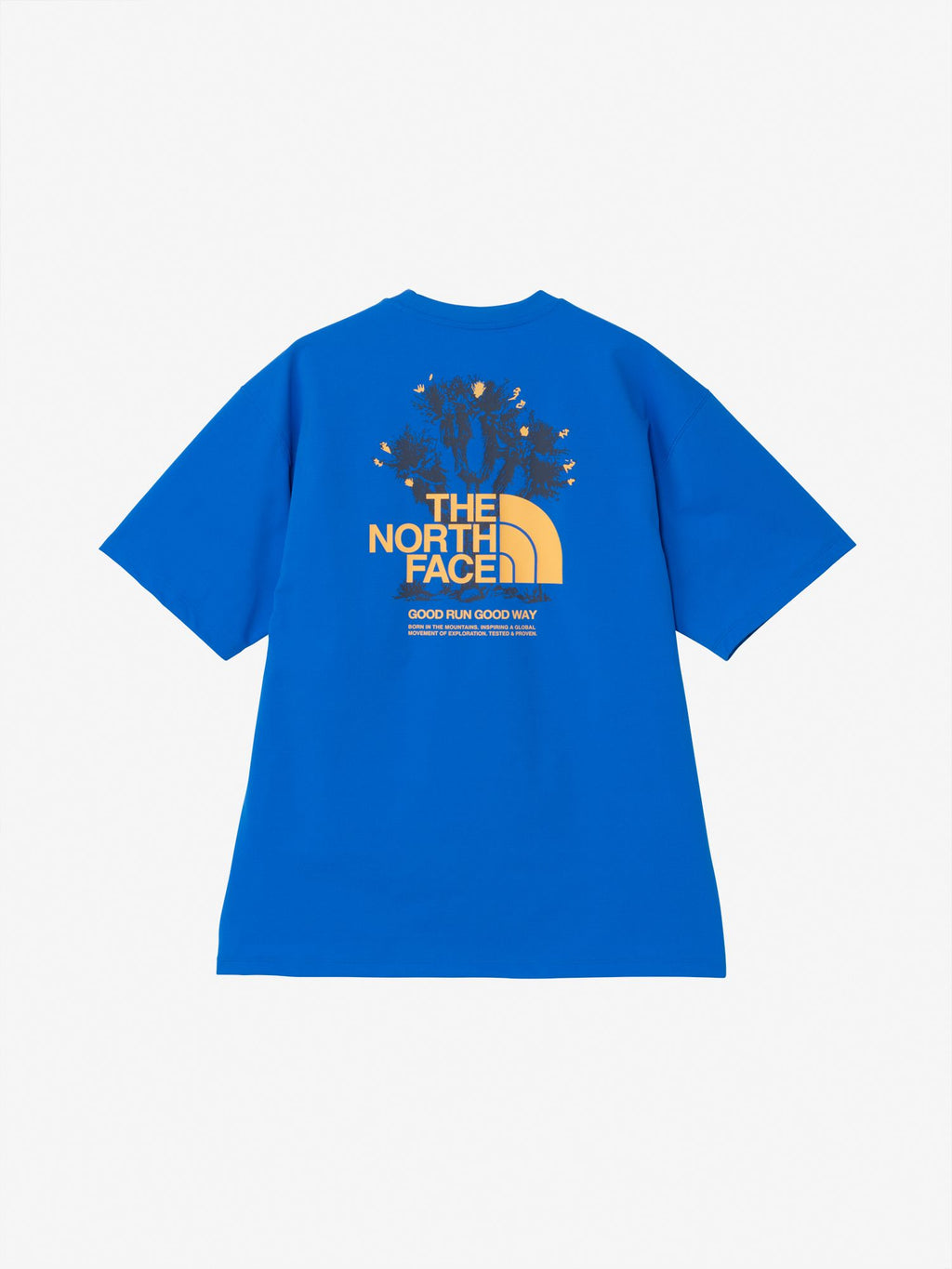 Short Sleeve Free Run ES Graphic Crew (Unisex) - Hero Blue