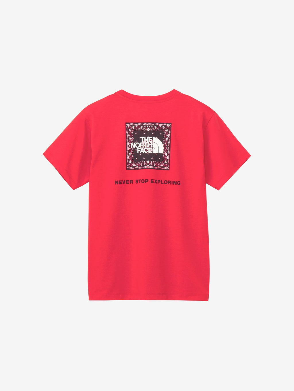 Short Sleeve Bandana Square Logo Tee (Women's) - White