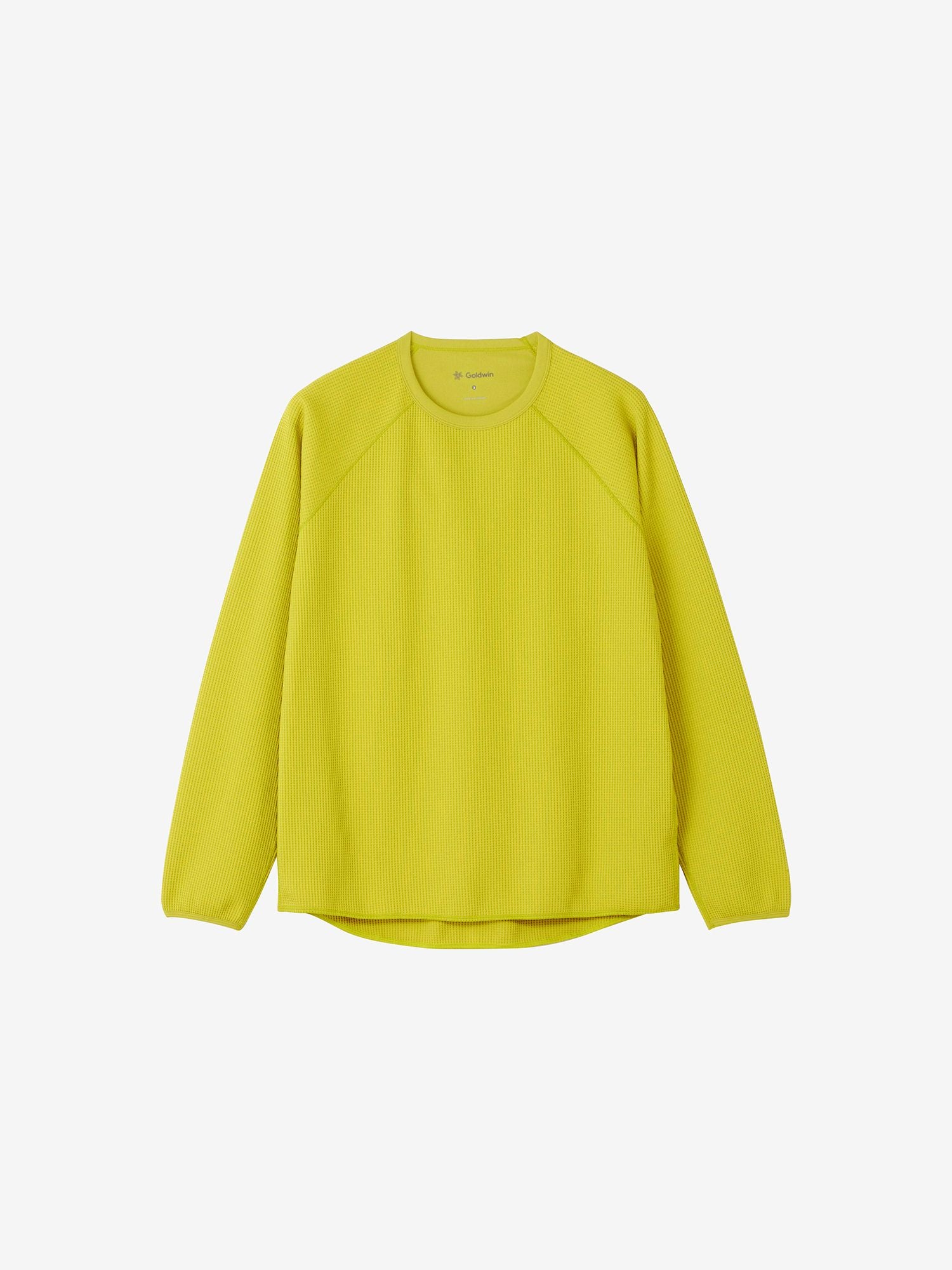 Waffle Light Long Sleeve T-Shirt (Unisex) - Oak Beige