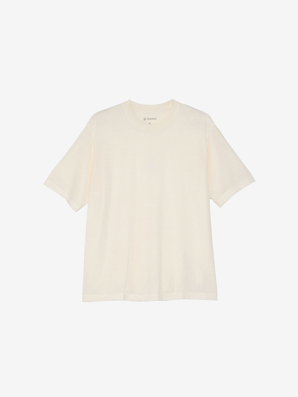 Wool Lyocell Jersey T-Shirt (Unisex) - Ivory
