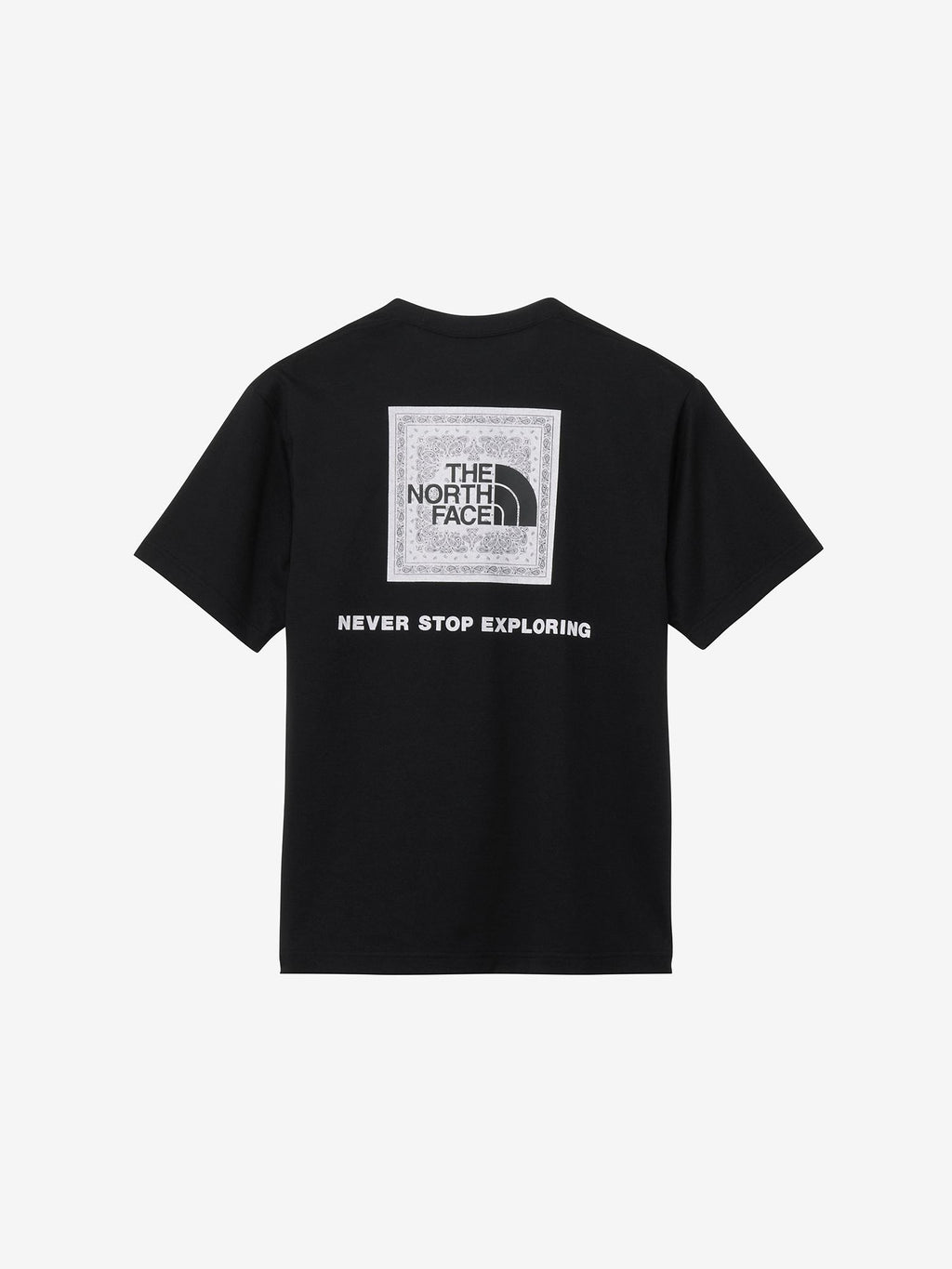 Short Sleeve Bandana Square Logo Tee (Men's) - White 2