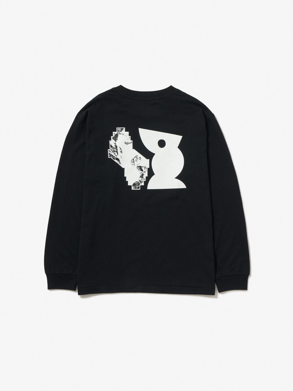 MXP Standard Long Sleeve Graphic Crew (Unisex) - Black 2