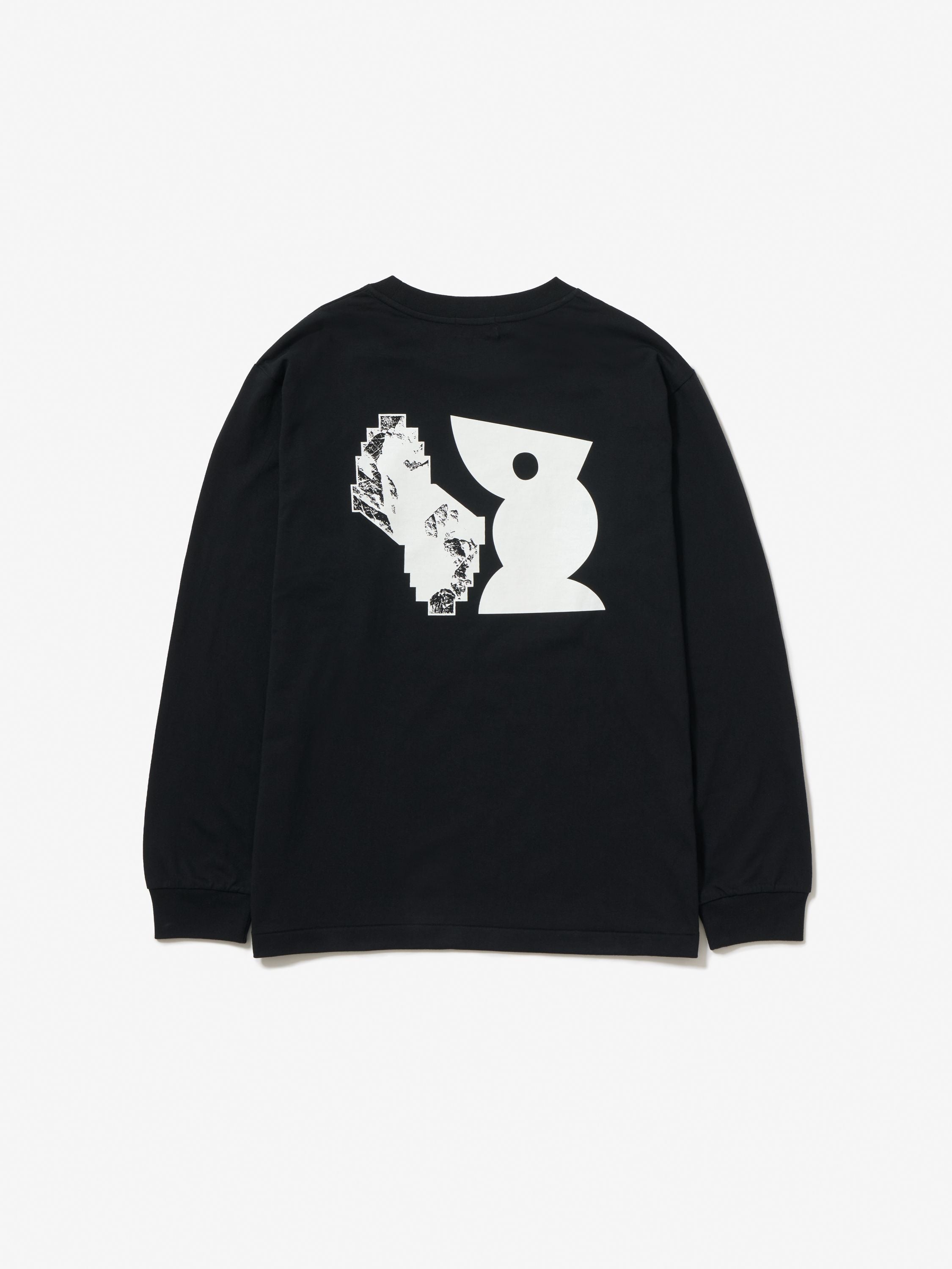 MXP Standard Long Sleeve Graphic Crew (Unisex) - Black 2