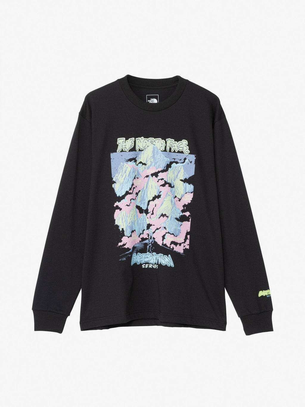 Long Sleeve Expedition Graphic Tee (Unisex) - Black2