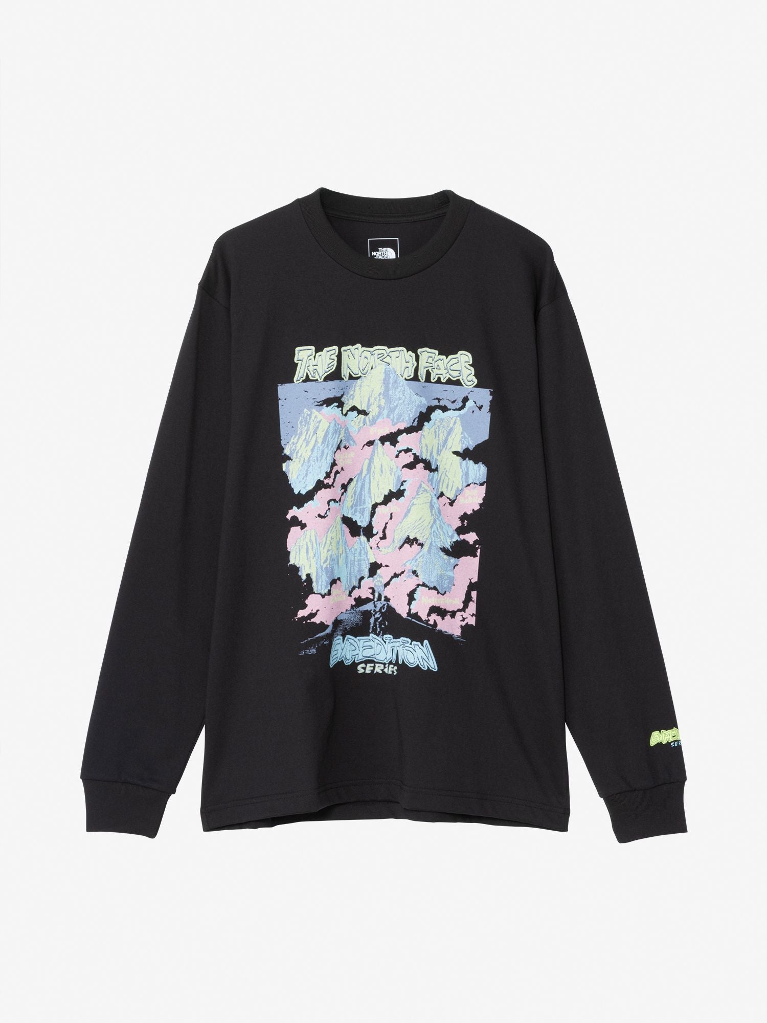 Long Sleeve Expedition Graphic Tee (Unisex) - Black2