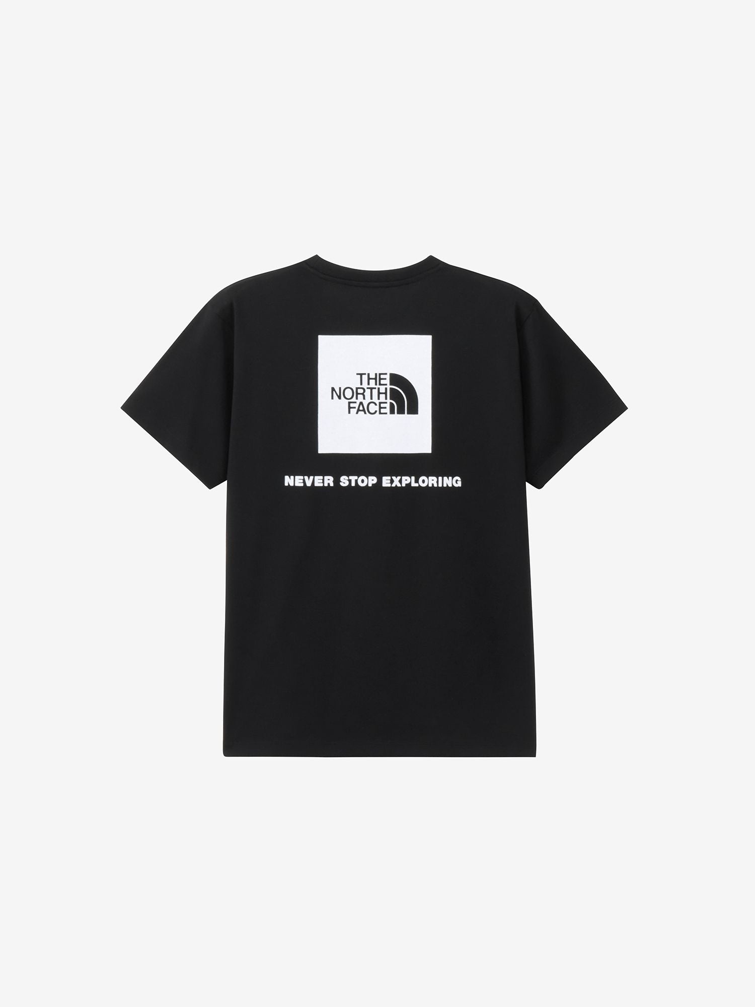 Short Sleeve Back Square Logo Tee (Women's) - White2