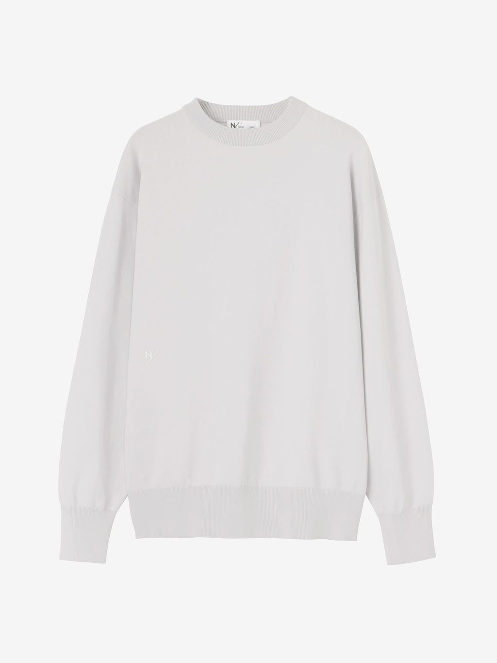 With/Knit Long Sleeve Crew (Unisex) - Arctic Ice