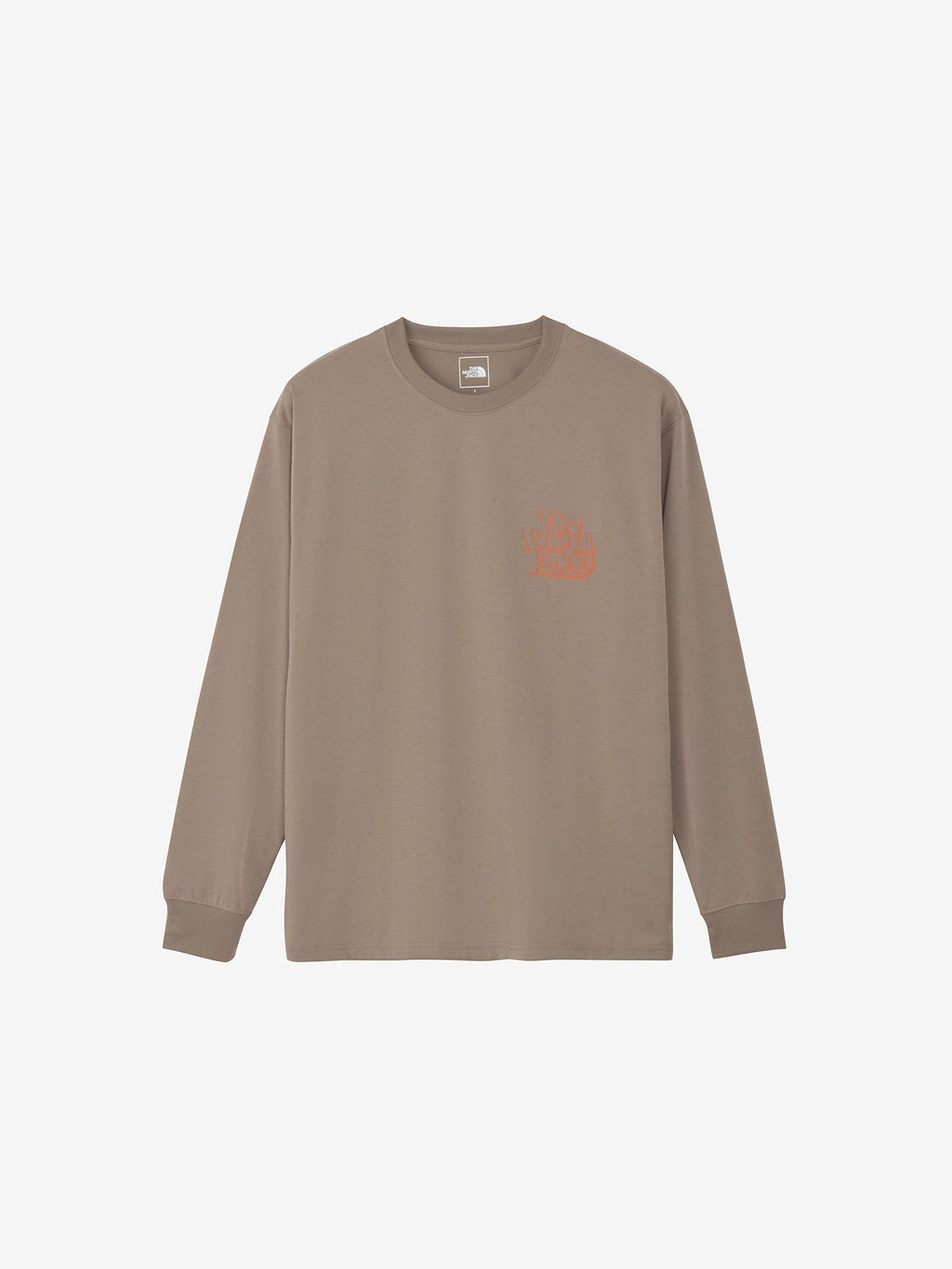 Long Sleeve Free Lang Graphic Crew (Unisex) - Mushroom