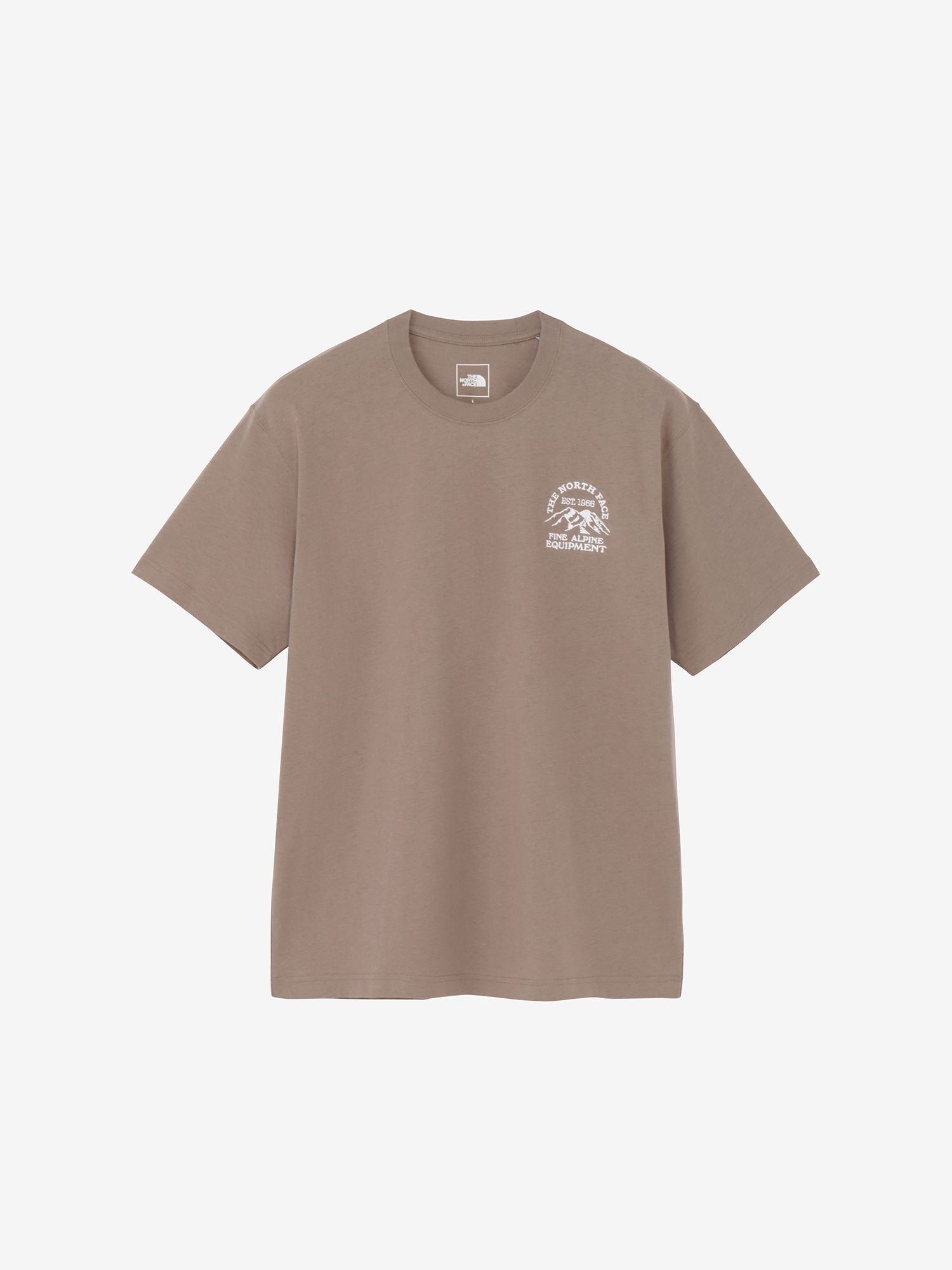 Short Sleeve Fine Alpine Mountain Tee (Unisex) - Mushroom