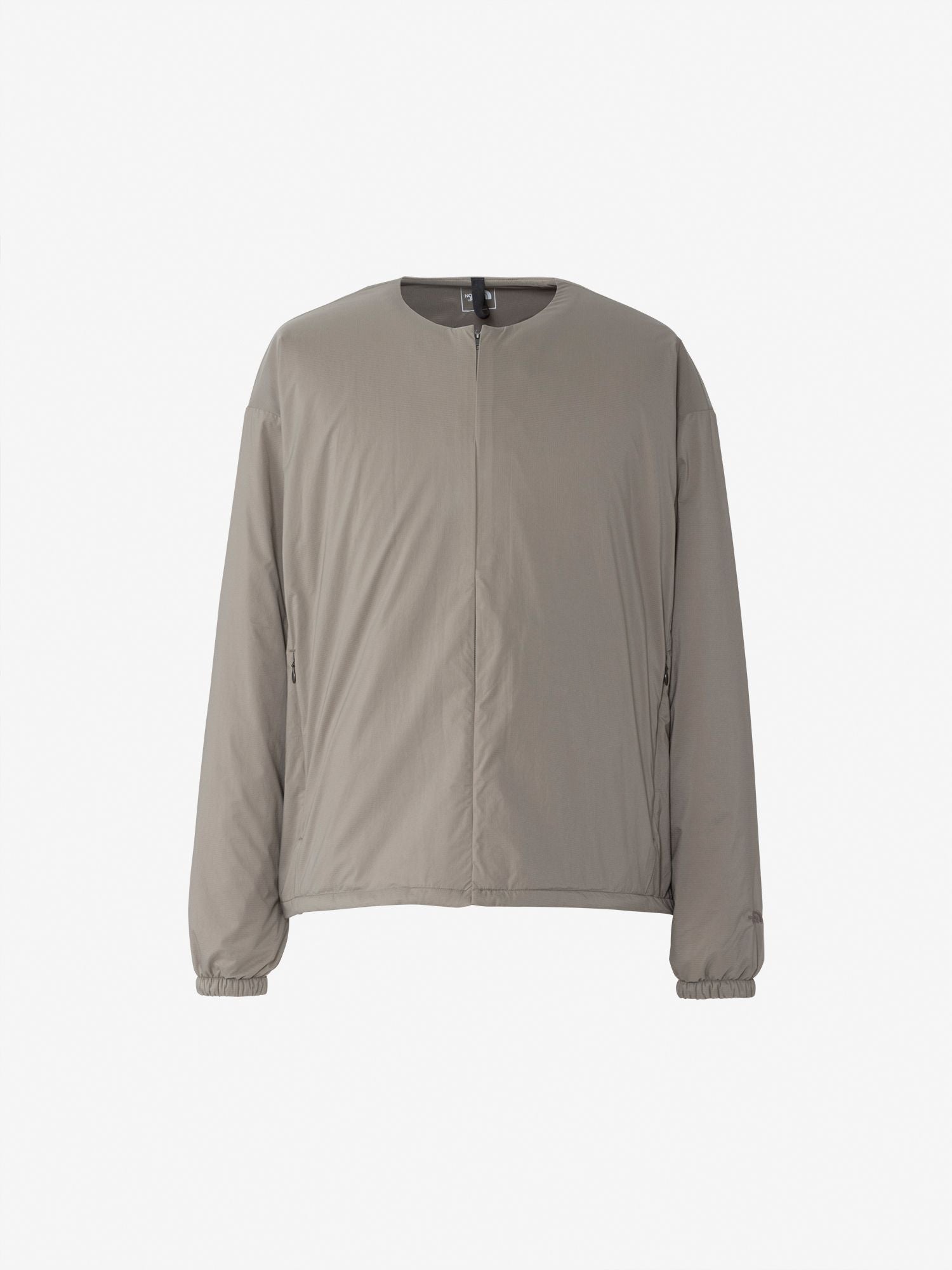 Sleek Comfort Zip Cardigan (Unisex) - Mushroom