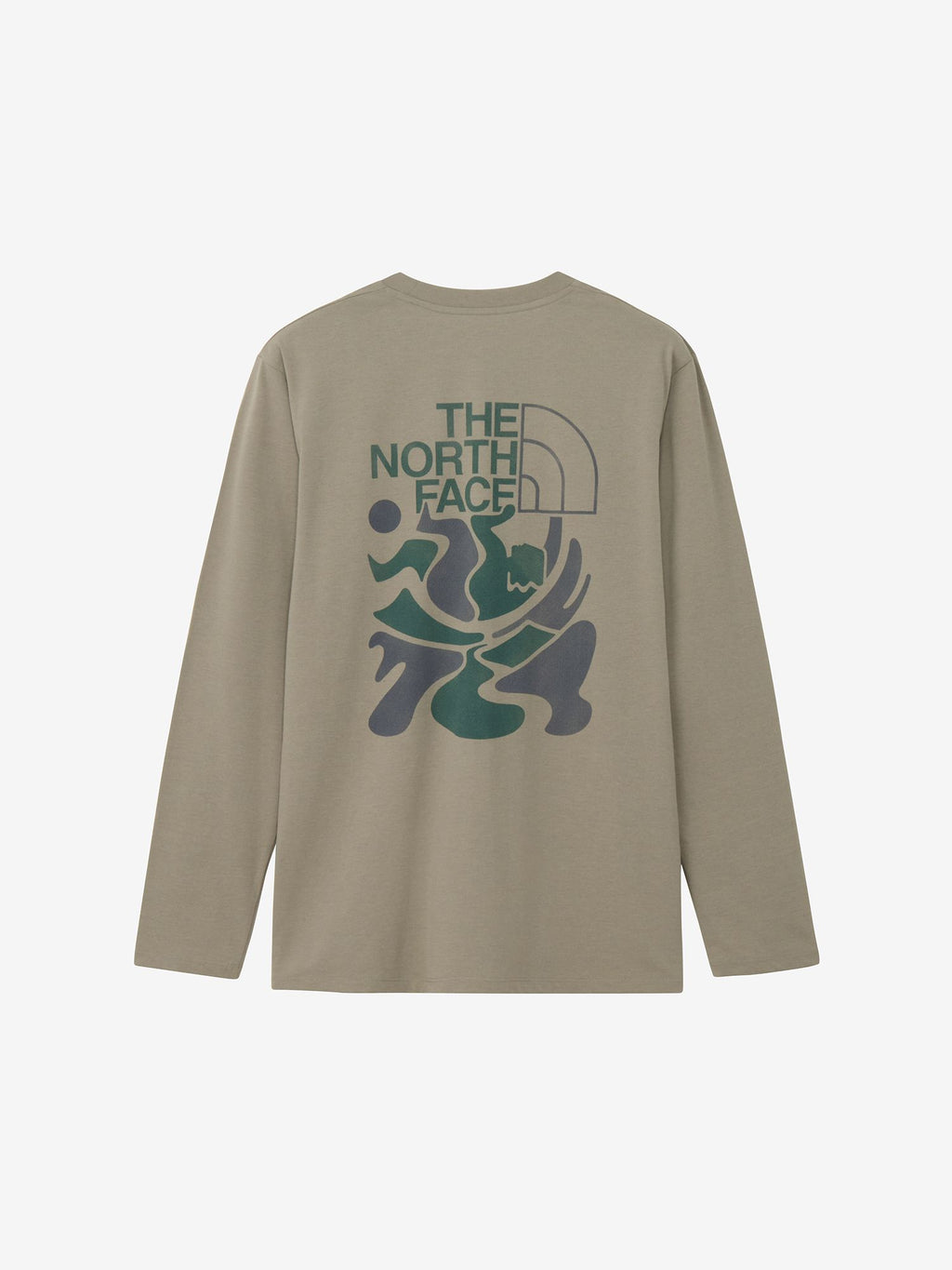 Long Sleeve ES Climbing Logo Tee (Men's) - Mushroom