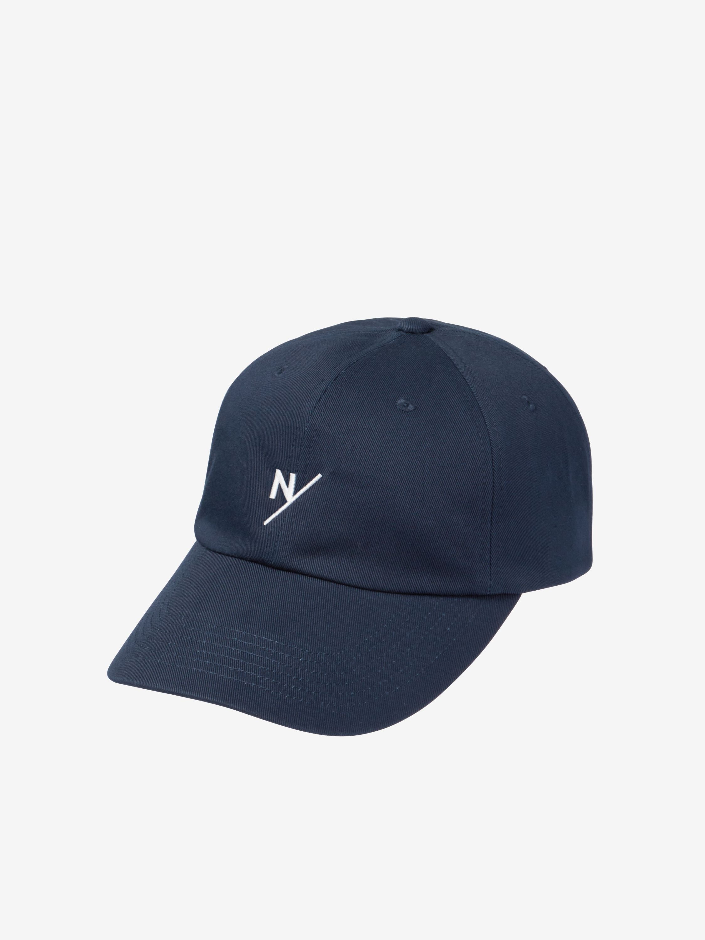 Cotton Twill Graphic Cap (Unisex) - Navy