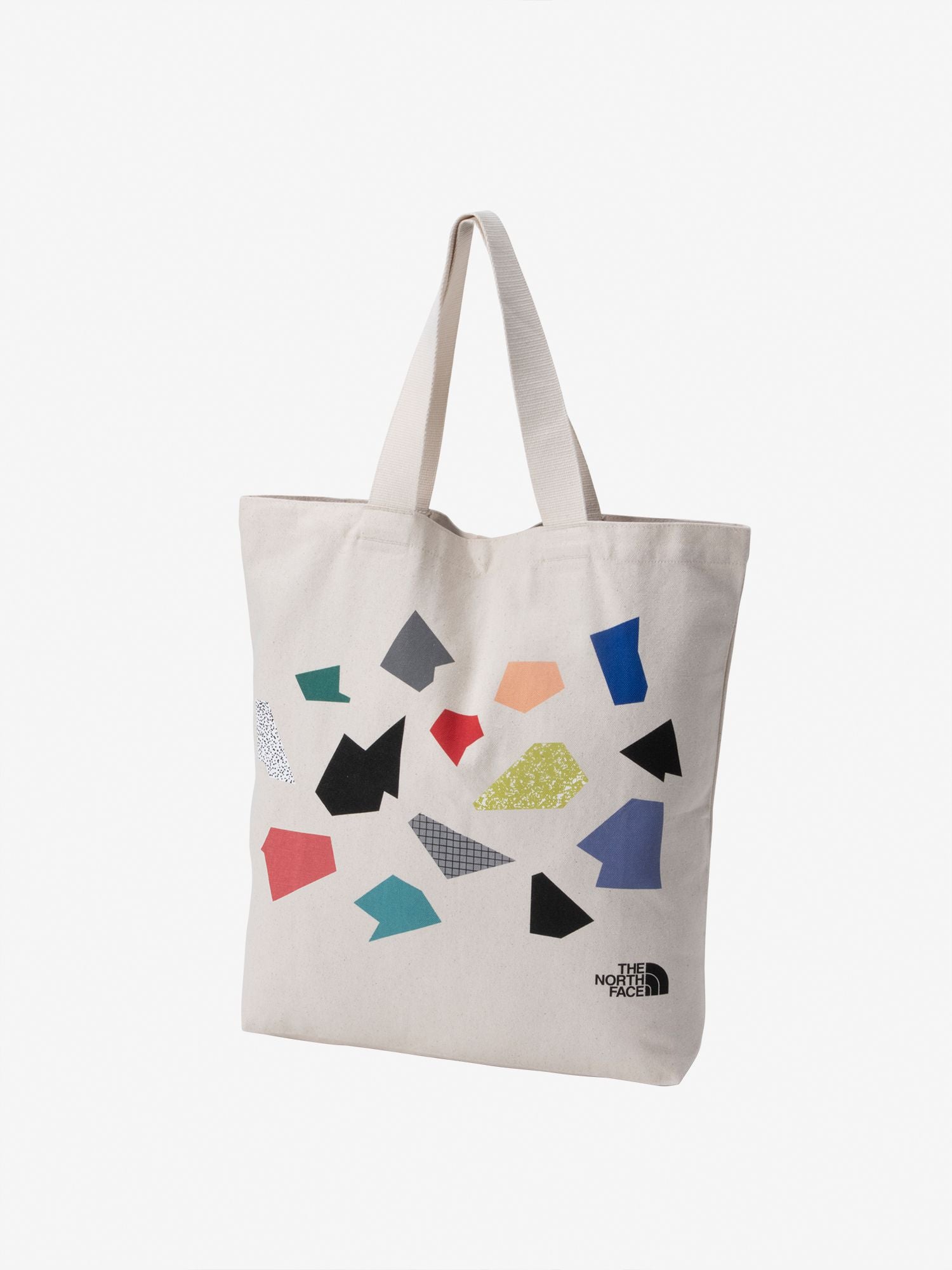 Color Sticker Tote - Natural