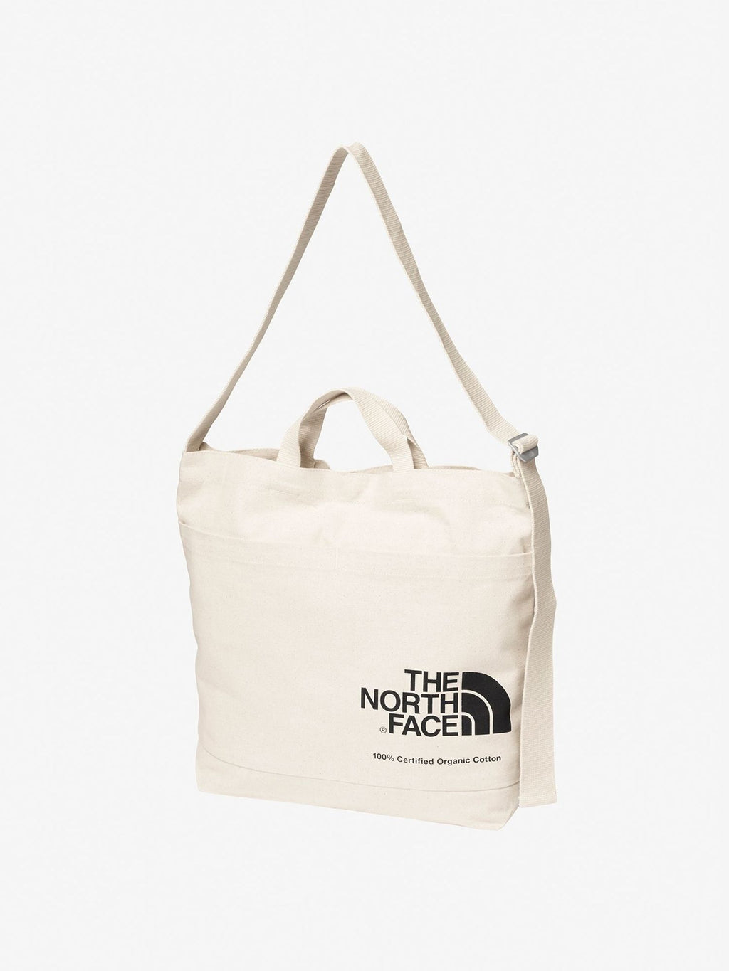 Organic Cotton Shoulder - Natural x Black