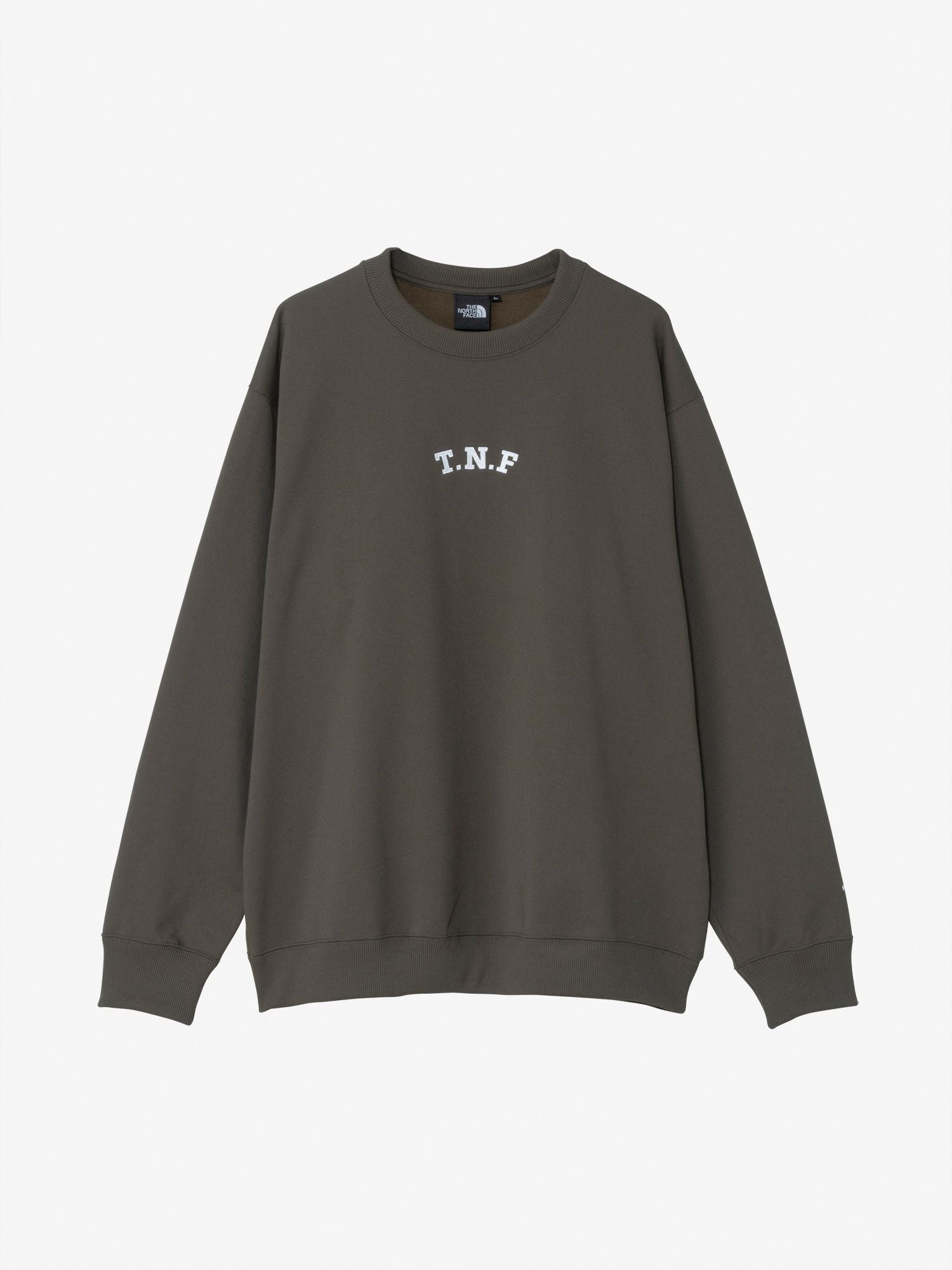 TNF Logo Heather Sweat Crew (Unisex) - New Trope