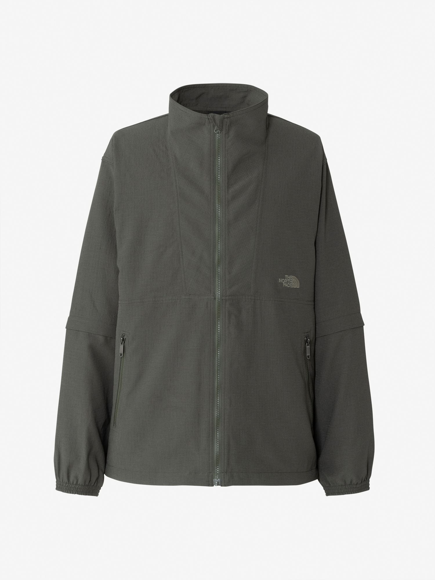 Zip Off Vent Mesh Blouson (Unisex) - New Taupe