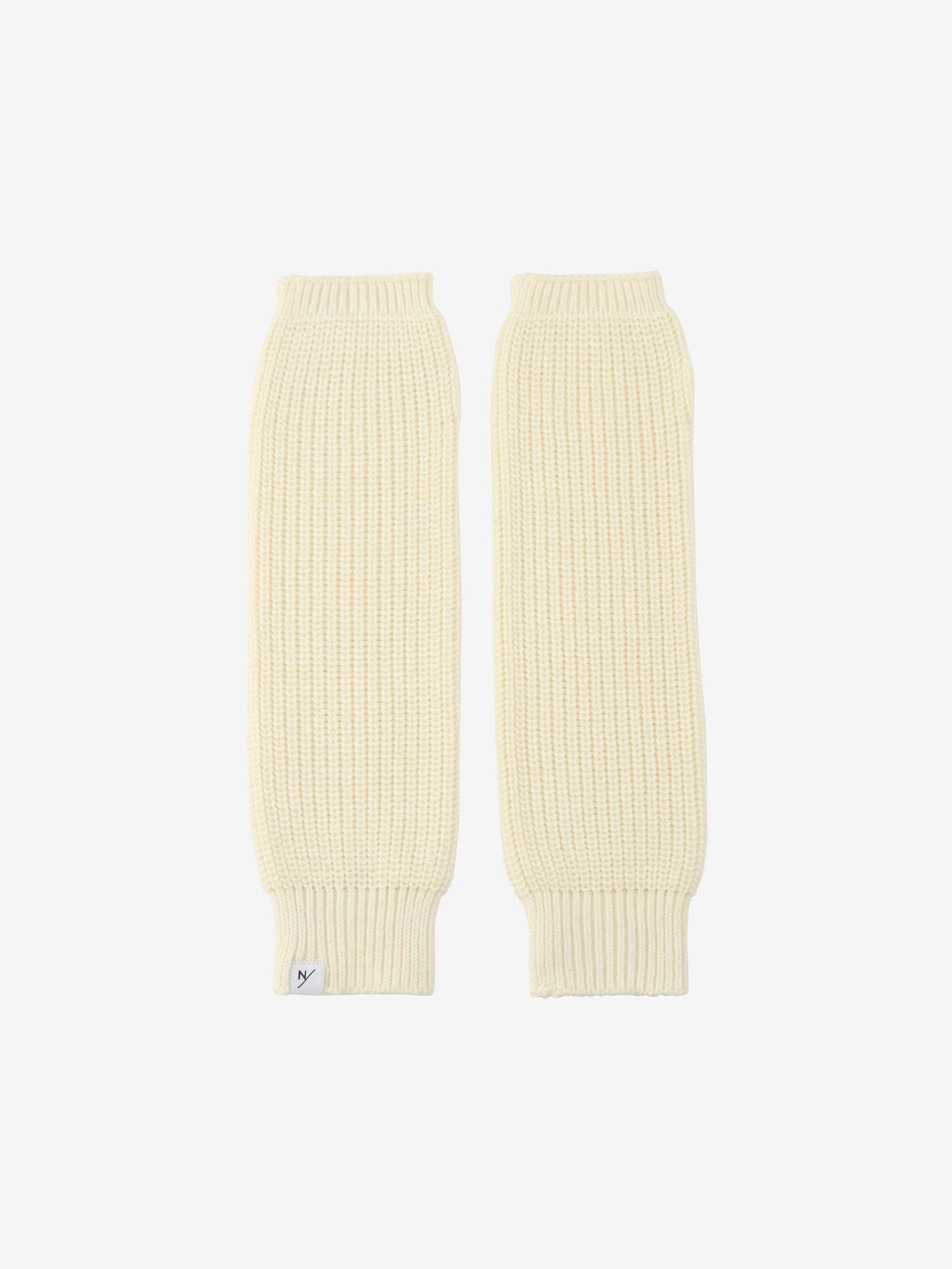 Sheep Harder / Fingerless Gloves (Unisex) - Off White