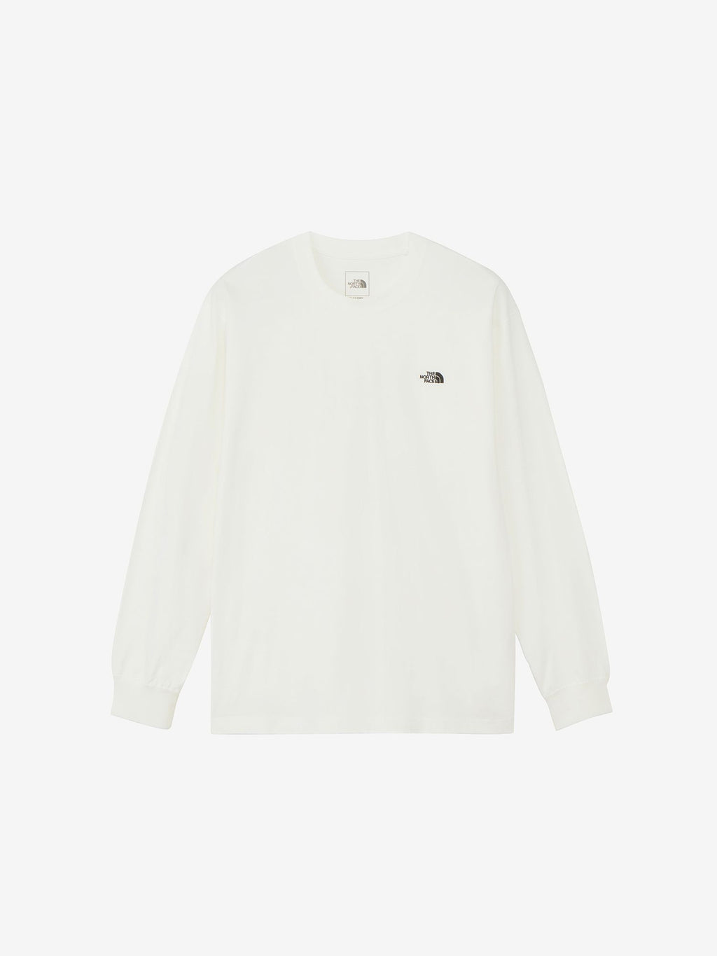 Long Sleeve Flash Dry Nuptse Cotton Tee (Men's) - Off White