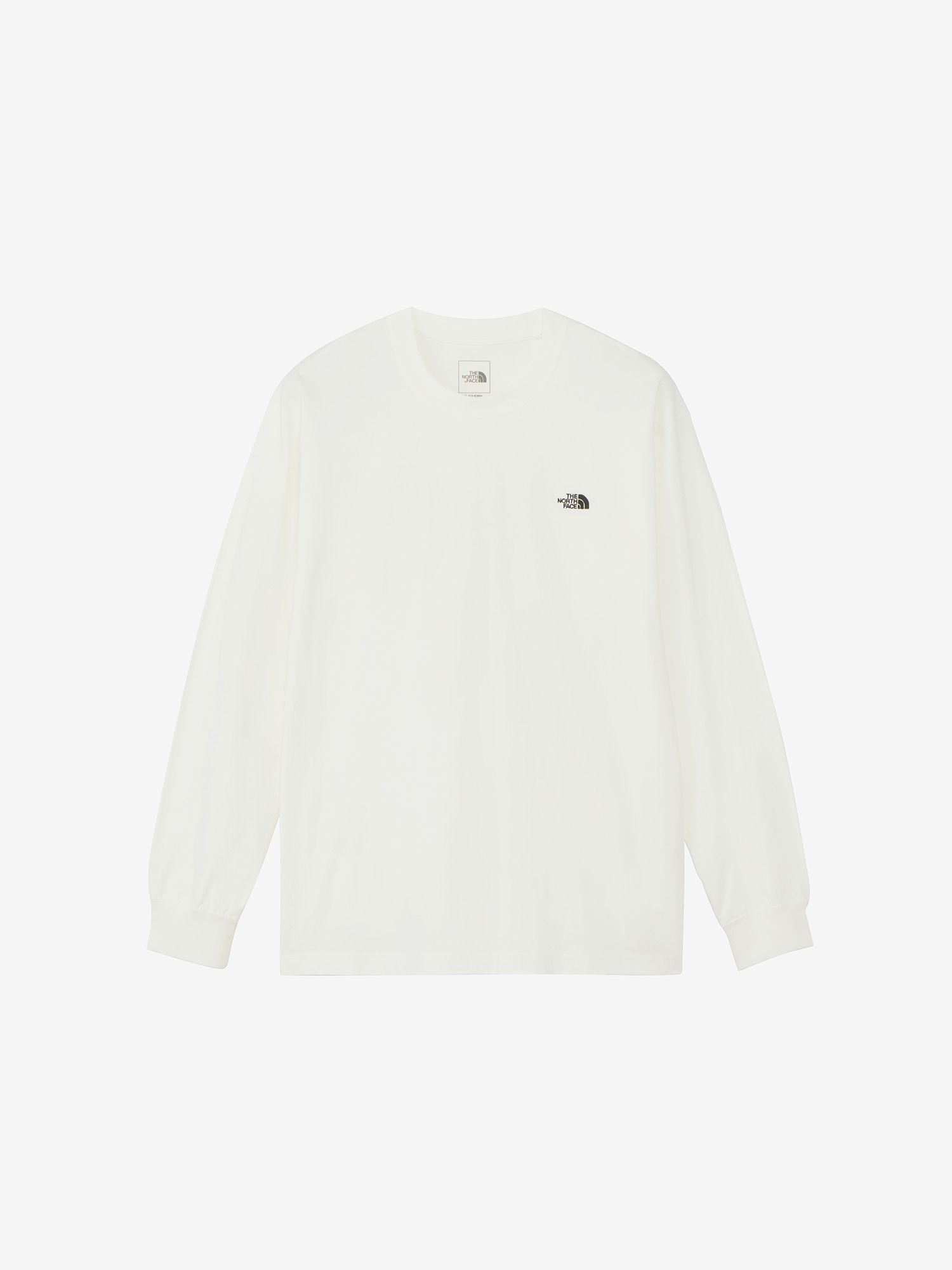 Long Sleeve Flash Dry Nuptse Cotton Tee (Men's) - Off White