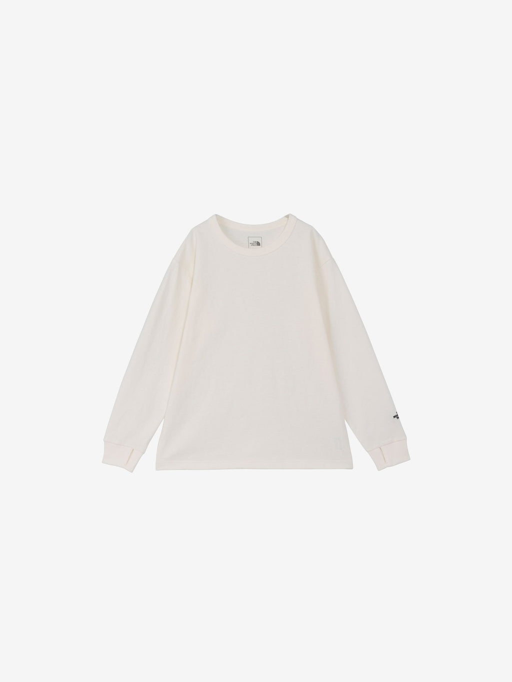 Long Sleeve City Chic Relaxed Tee (Kids) - Off White