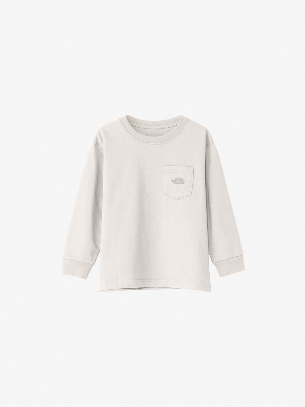 Toddler Long Sleeve Pocket Logo Tee (Kids) - Off-white