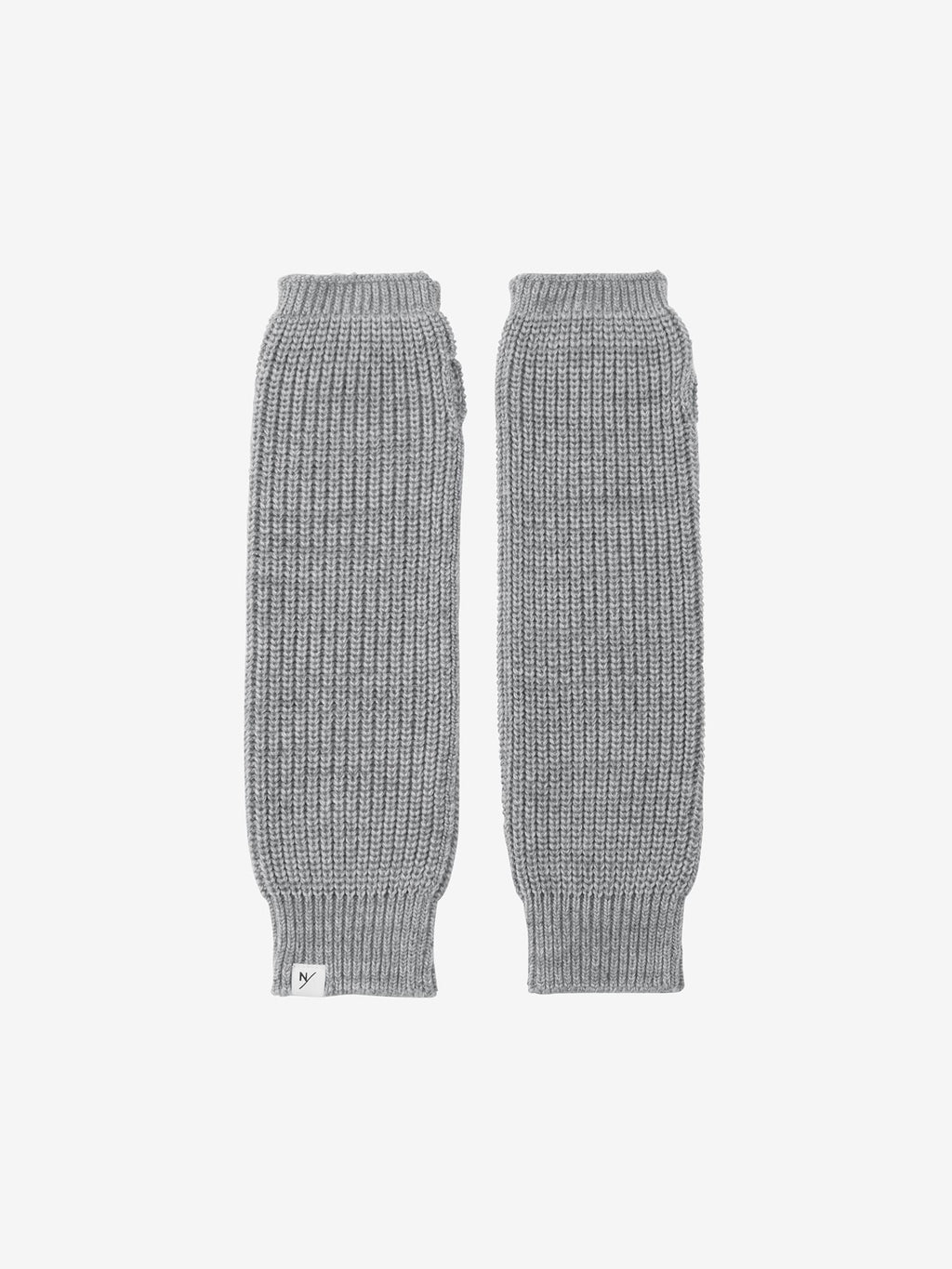 Sheep Harder / Fingerless Gloves (Unisex) - Pearl Gray