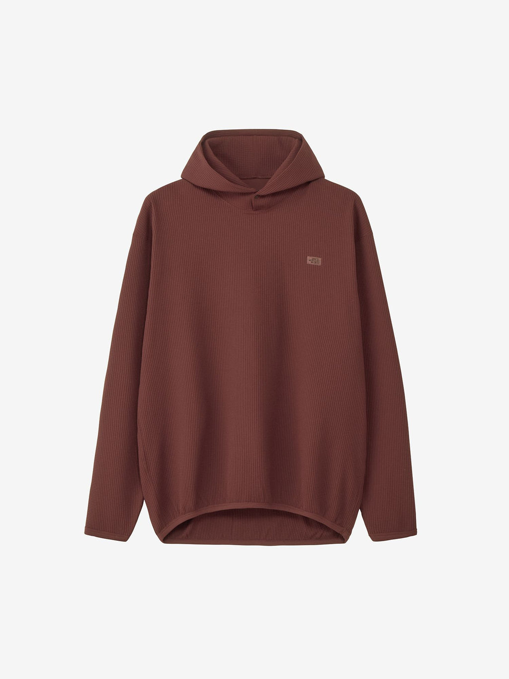 Enride Waffle Hoodie (Unisex) - Sequoia Red