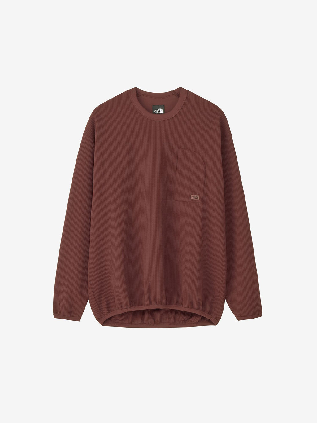 Enride Waffle Crew (Unisex) - Sequoia Red