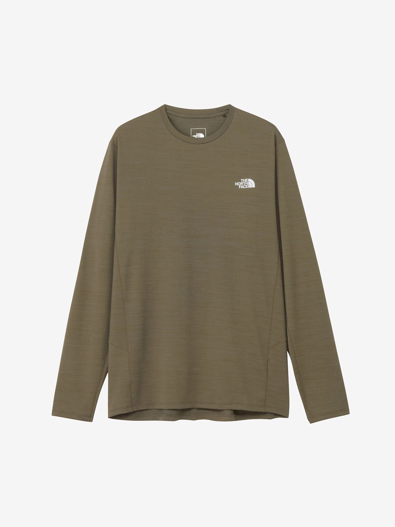 Long Sleeve FlashDry Seeded Crew (Men's) - Taupe