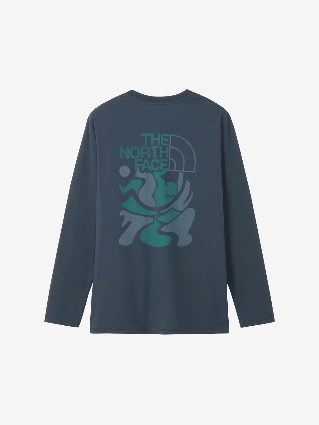 Long Sleeve ES Climbing Logo Tee (Men's) - Urban Navy