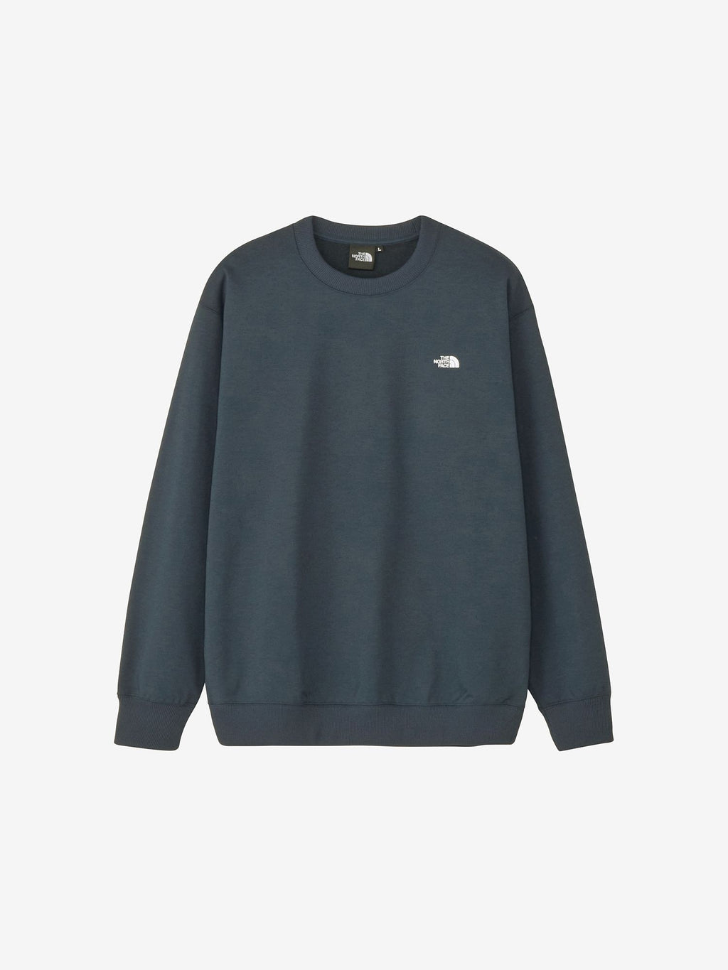 Small Logo Heather Sweat Crew (Unisex) - Urban Navy